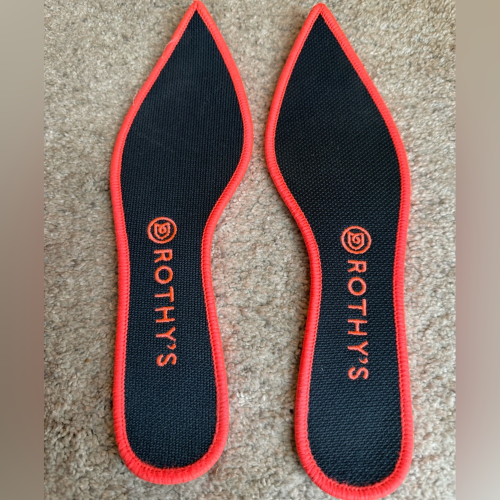 Rothy's Indigo Gingham Points - Picture 4 of 6